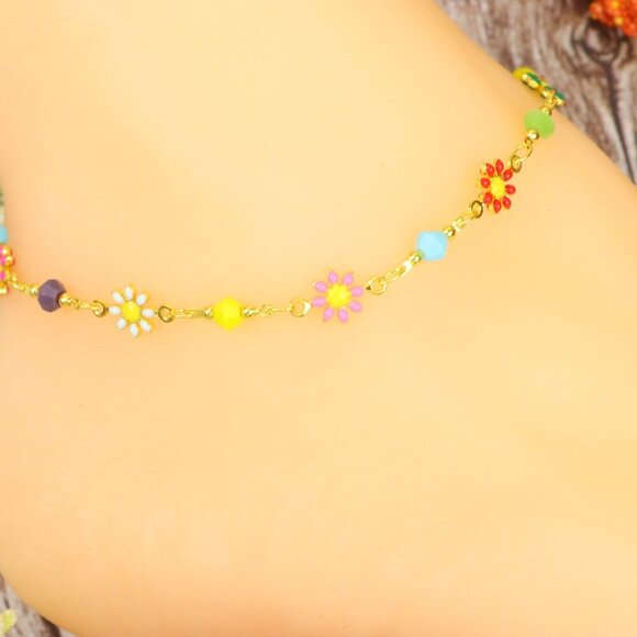 "Dainty Anklet for Women – Elegant Everyday Jewelry & Perfect Gift | MLCRC1160 - Picture 5 of 10